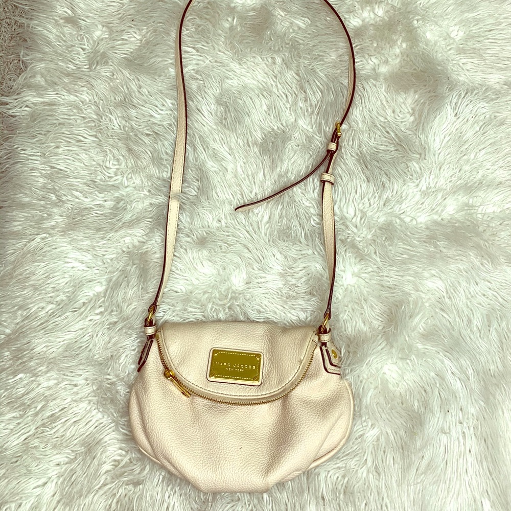 Blush/gold Marc Jacobs crossbody